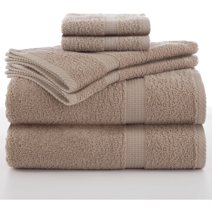 Towels bath towel set beige essentials walmart washcloths piece hand utica