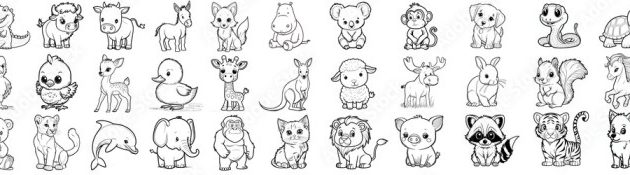 Coloring Pics of Pretty and Small Animals