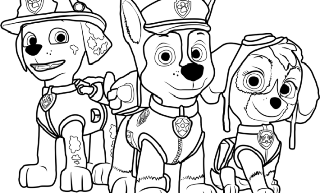 Animal Coloring Pages PawPatrol Fun for Kids!