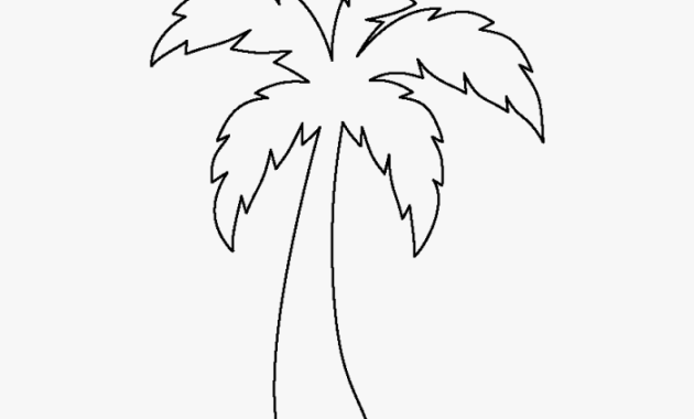 Easy Palm Tree Drawing A Beginners Guide