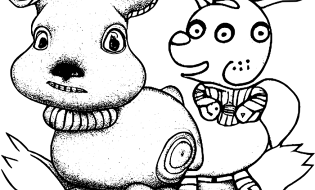 Cute Baby Farm Animal Coloring Pages