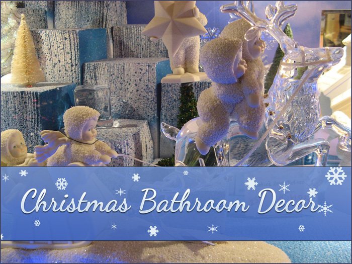 Christmas bathroom decor ideas