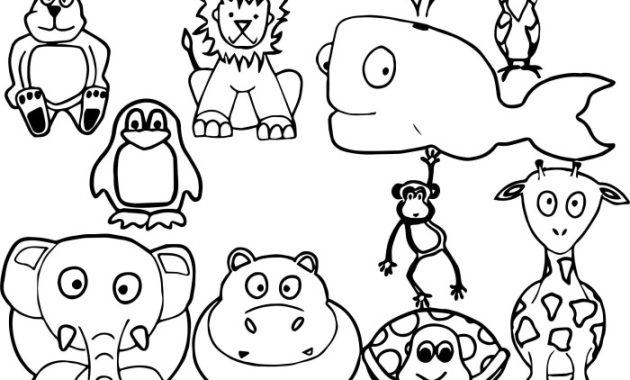 Coloring Pages for Children Animals