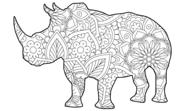 Mandala Coloring Pages Animal A Creative Exploration