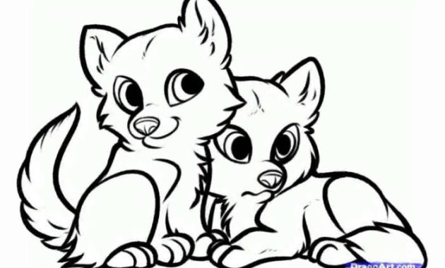 Anime Puppy Coloring Pages A Colorful World