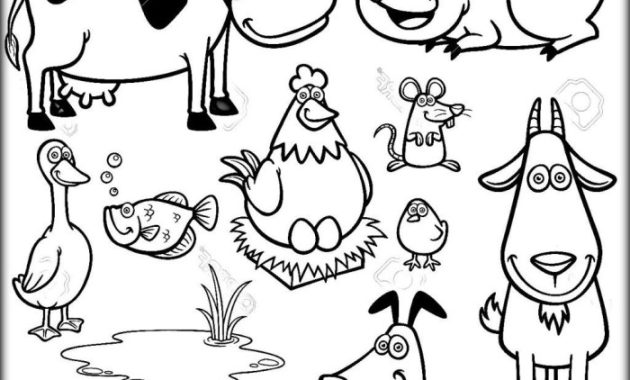 Free Animal Coloring Pages Printable PDF