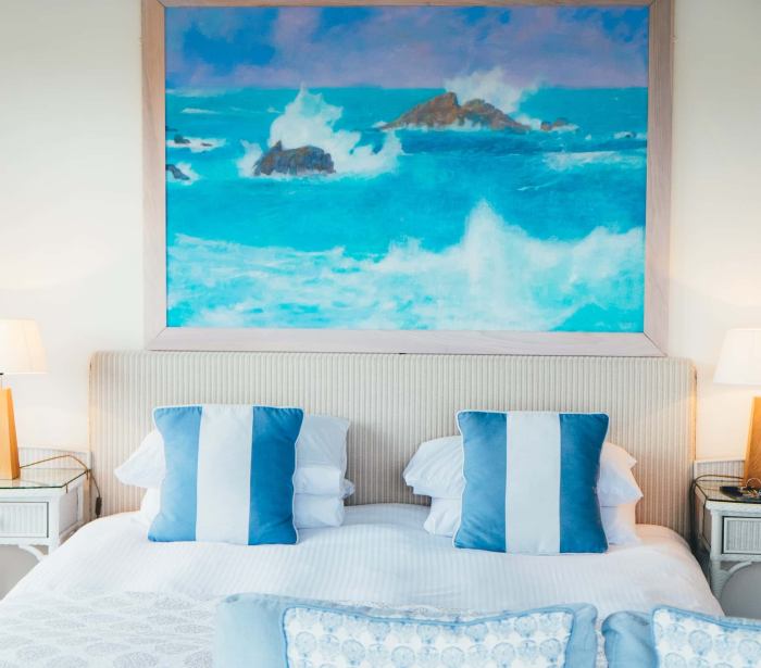 Ocean wall decor for bathroom