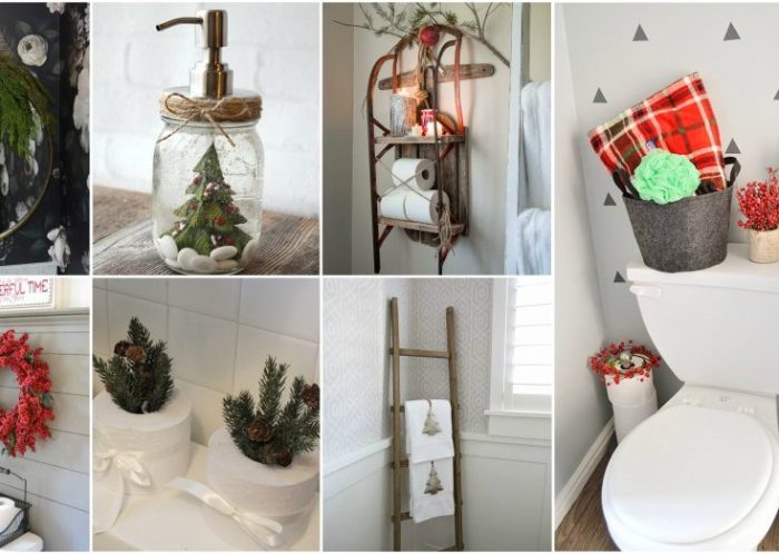 Christmas bathroom decor ideas