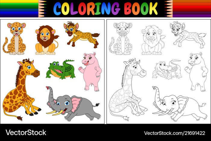 Animal coloring book pdf free download