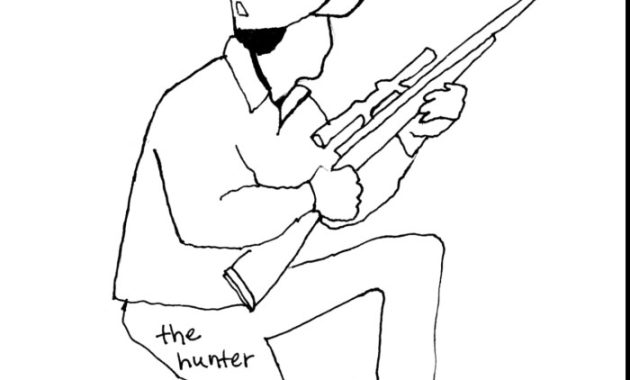 A Easy Drawing of Hunting A Beginners Guide