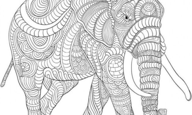 Animal Coloring Sheets Hard A Creative Challenge