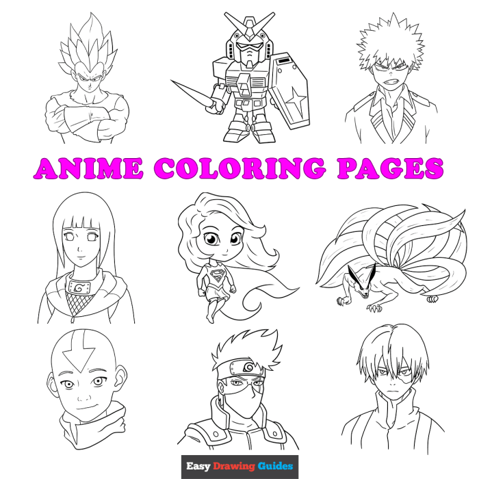 Free coloring anime games