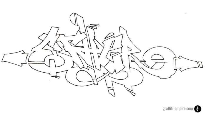 Graffiti soft y2k style drawing boy easy