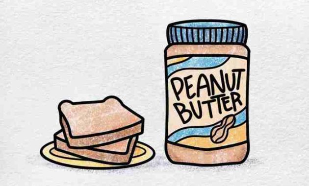 Easy Drawing of Peanut Butter A Step-by-Step Guide