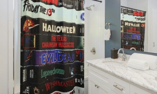 Horror Movie Bathroom Decor Design and Aesthetics