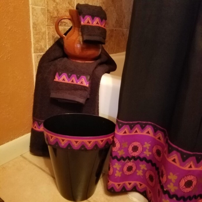 African decor for bathroom