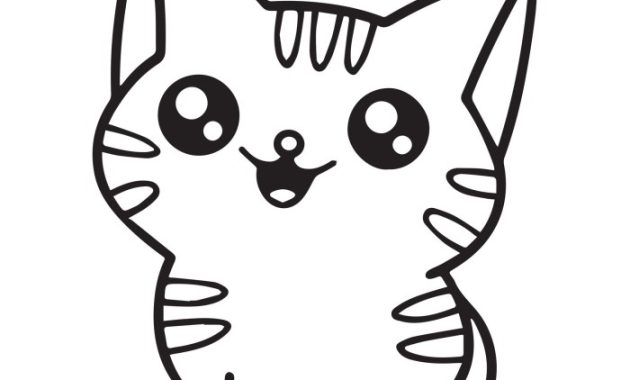 Cat Animal Coloring Page Unleash Inner Artist