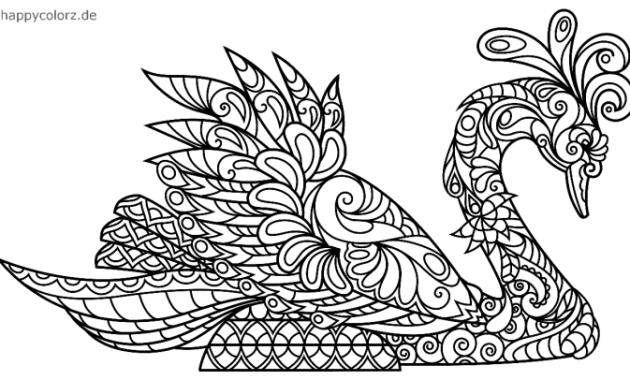 Mandala Animal Coloring Pages Printable