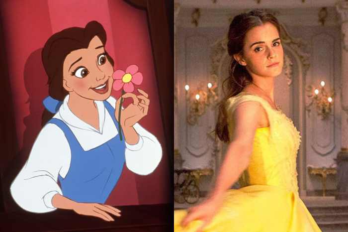 Belle live action wedding dress