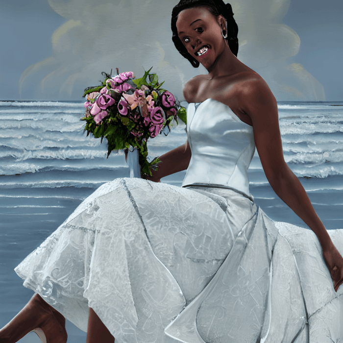 Black american wedding dresses