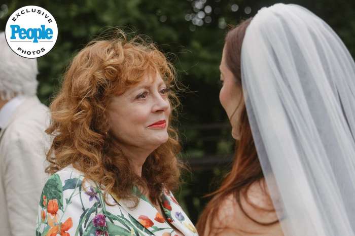 Eva sarandon wedding dress