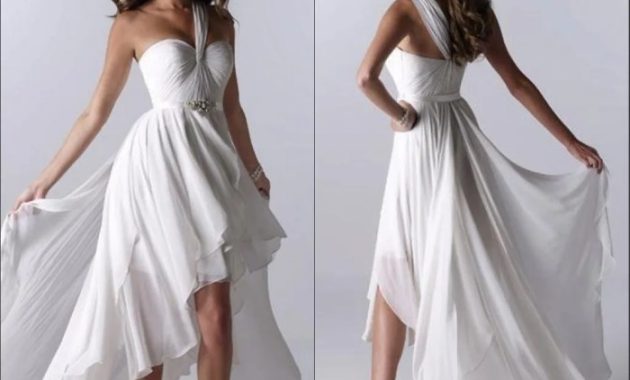 Beach Wedding Dresses Casual Short Styles