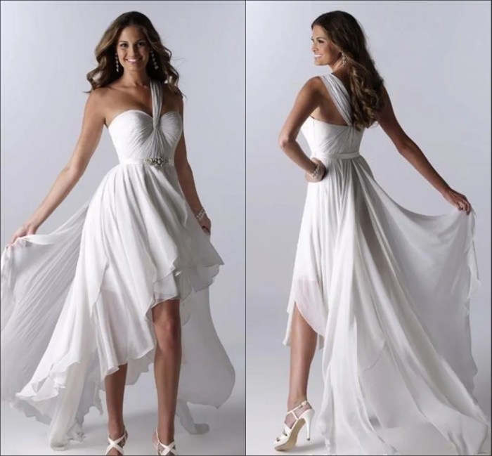 Beach wedding dresses casual short