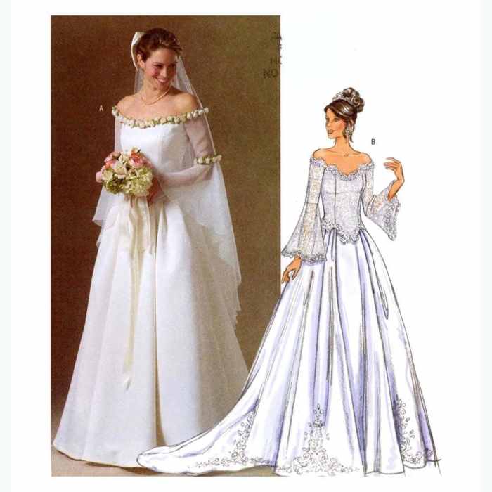 Collection of wedding dresses