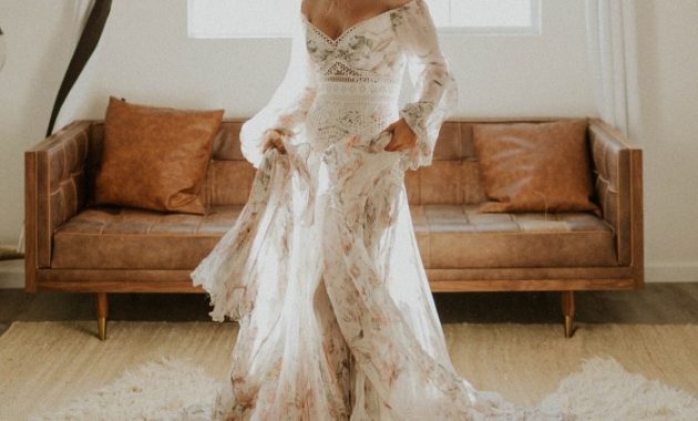 Boho Maxi Dress for Wedding Guest