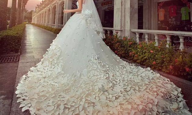 Blinged Out Plus Size Wedding Dresses